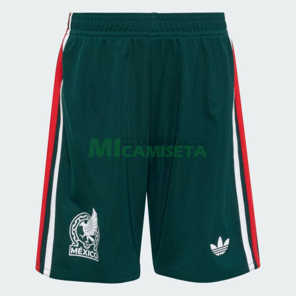 Pantalón Corto México Segunda Equipación Mundial 2026 Verde