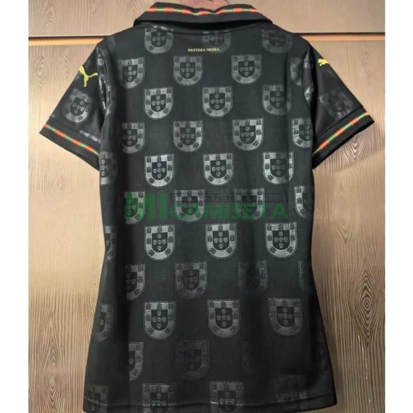 Camiseta Portugal 2026 Edición Especial Negro Mujer