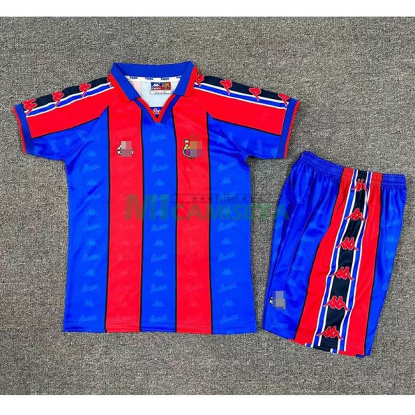 Camiseta Barcelona Primera Equipación Retro 95/97 Niño Kit