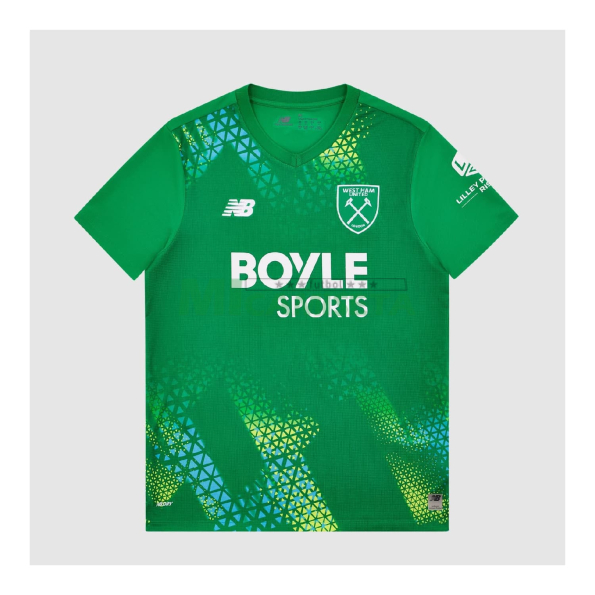 Camiseta de Portero West Ham United Primera Equipación 2026/2027 Verde