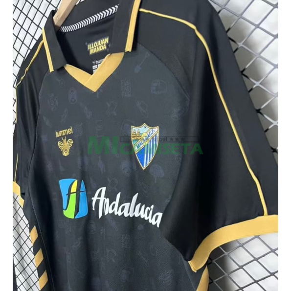 Camiseta Málaga CF 2026/2027 Negro Versión Retro