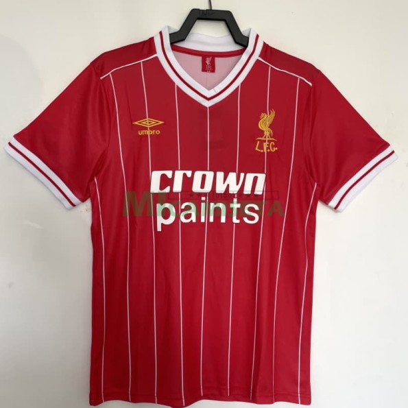 Camiseta Liverpool Primera Equipación Retro 1981/84 Rojo