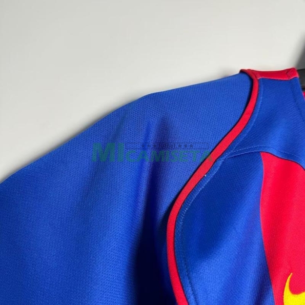 Camiseta Barcelona Primera Equipación Retro 2004/05