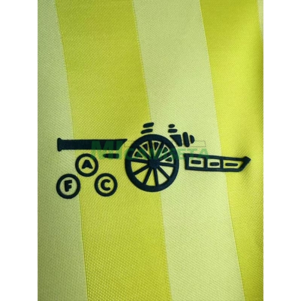 Camiseta Arsenal Segunda Equipación Retro 1983/86 Amarillo