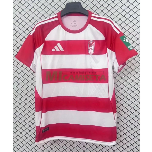 Camiseta Granada Primera Equipación 2025/2026 Rojo/Blanco