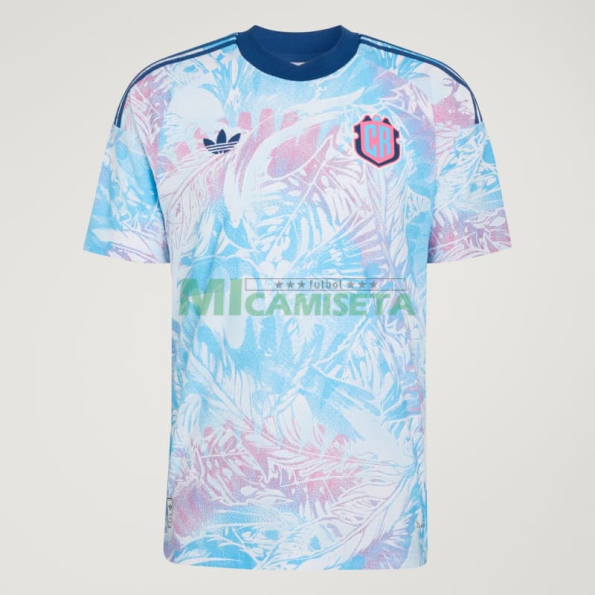 Camiseta Costa Rica Segunda Equipación Mundial 2026 Azul Claro/Rosa