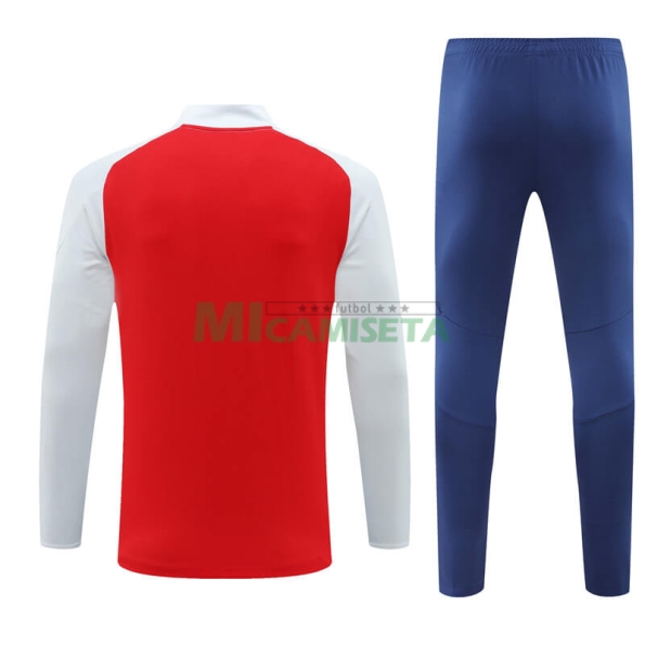 Sudadera De Entrenamiento Arsenal 2024/2025 Blanco/Rojo