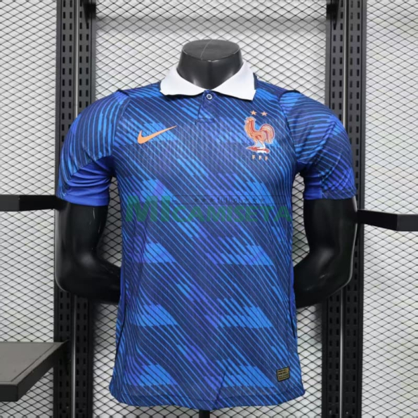 Camiseta Francia Primera Equipación Mundial 2026 Azul (EDICIÓN JUGADOR)