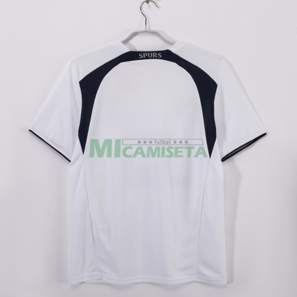 Camiseta Tottenham Hotspur Primera Equipación Retro 2006/07 Blanco