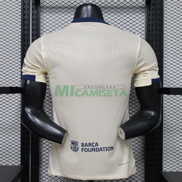 Camiseta Barcelona 2026/2027 Beige/Rojo (EDICIÓN JUGADOR)