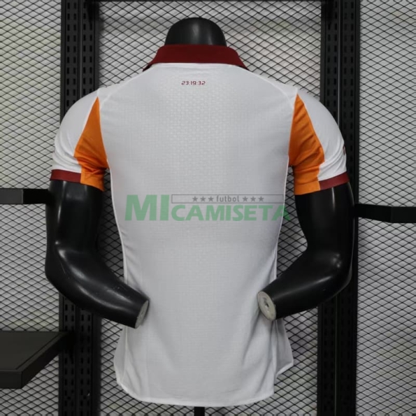 Camiseta Galatasaray Segunda Equipación 2025/2026 Blanco/Naranja (EDICIÓN JUGADOR)