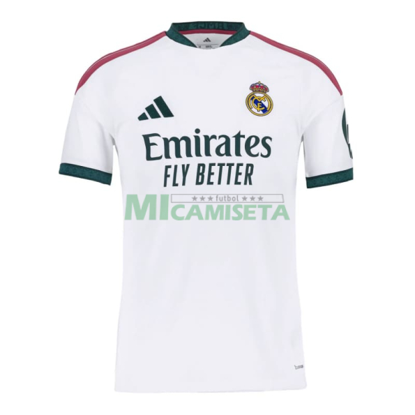 Camiseta MBAPPÉ 10 Real Madrid Primera Equipación 2026/2027 Blanco con Parche HP