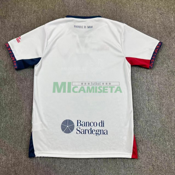 Camiseta Cagliari Calcio Segunda Equipación 2025/2026 Blanco