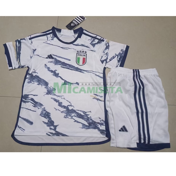 Camiseta Italia Segunda Equipación 2023 Niño Kit