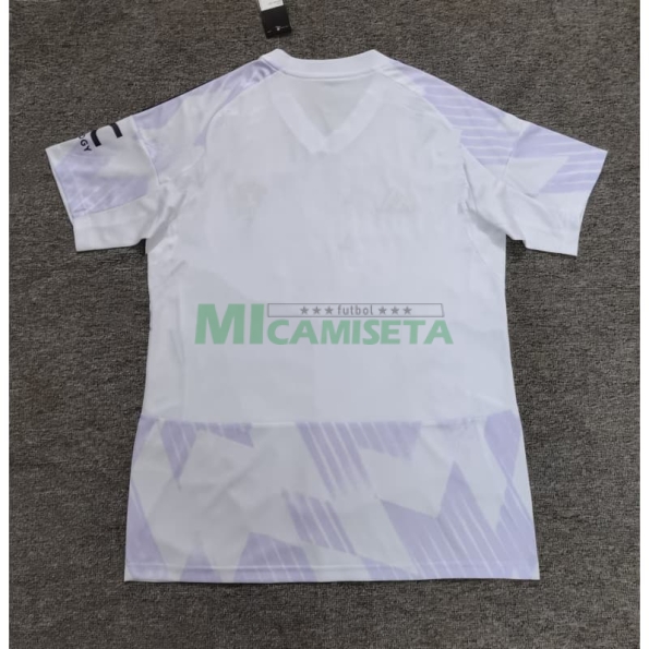 Camiseta Manchester United 2025/2026 Blanco/Morado Claro