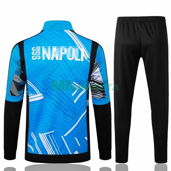 Chandal Napoli 2024/2025 Niño Azul/Negro