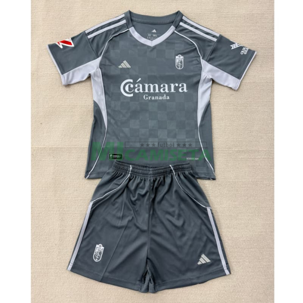Camiseta Granada Tercera Equipación 2025/2026 Niño Kit con Parche La Liga