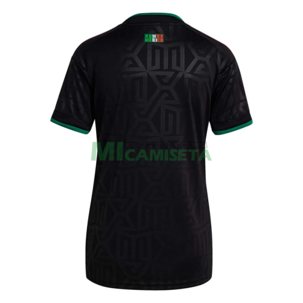 Camiseta México Tercera Equipación Mundial 2026 Negro Mujer