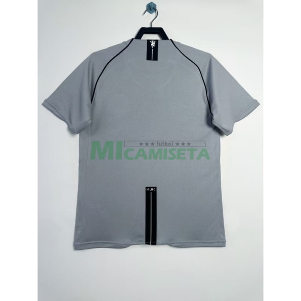 Camiseta De Portero Manchester United Retro 2007/08 Gris