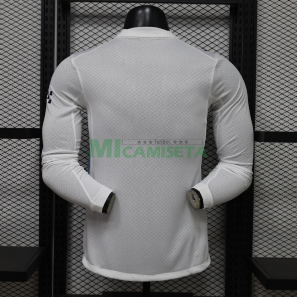 Camiseta Manchester City Tercera Equipación 2026/2027 ML Blanco (EDICIÓN JUGADOR)