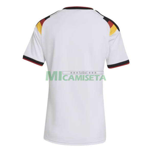 Camiseta Alemania Primera Equipación Mundial 2026 Blanco Mujer