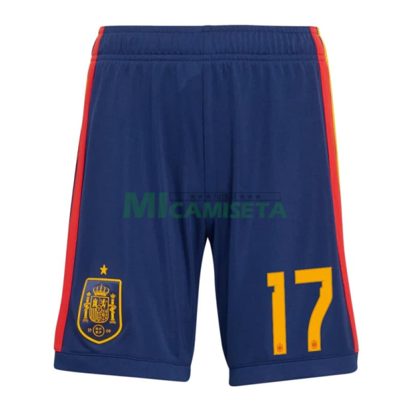 Camiseta Williams Jr 17 España Primera Equipación 2026 ML Rojo/Azul