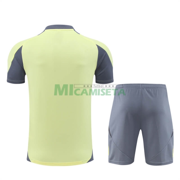 Camiseta de Entrenamiento Ajax de Ámsterdam 2024/2025 Niño Kit Amarillo/Gris