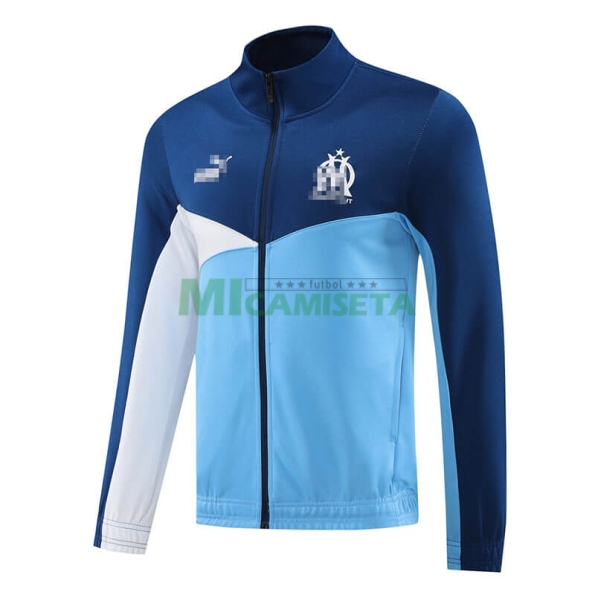 Chaqueta Olympique Marsella 2024/2025 Azul/Blanco