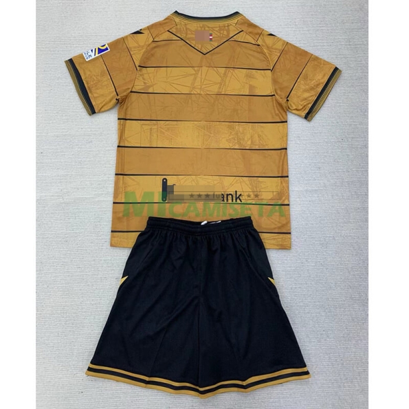 Camiseta Real Sociedad Segunda Equipación 2024/2025 Niño Kit