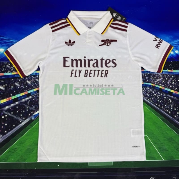 Camiseta Arsenal Tercera Equipación 2025/2026 Blanco