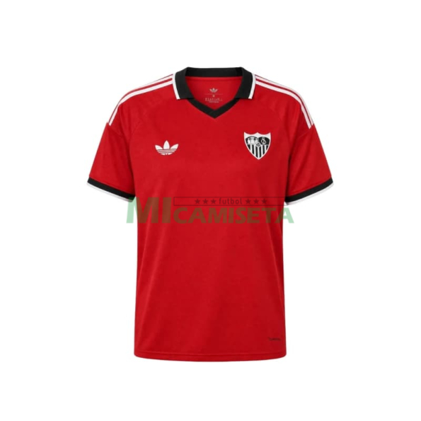 Camiseta Sevilla FC Segunda Equipación 2026/2027 Rojo con Parche La Liga