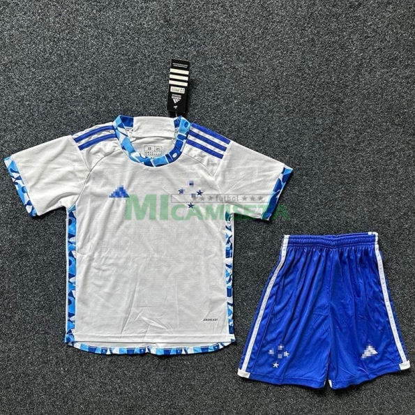 Camiseta Cruzeiro Segunda Equipación 2024/2025 Niño Kit