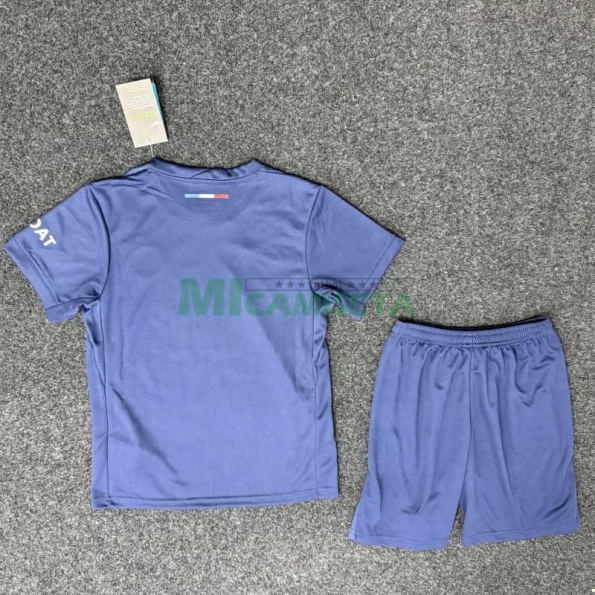 Camiseta PSG Primera Equipación 2024/2025 campeón de la UCL Azul Niño Kit