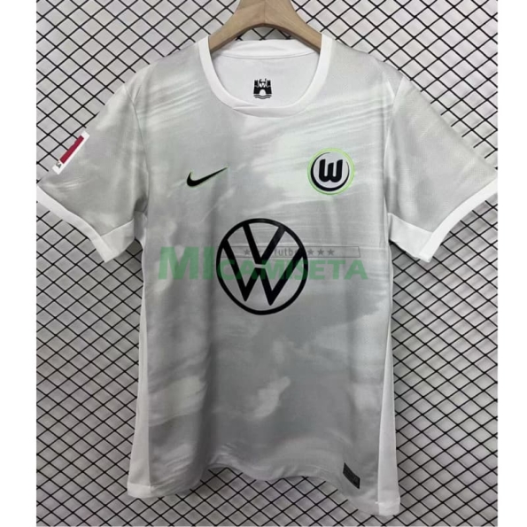 Camiseta Wolfsburg Segunda Equipación 2025/2026 Gris