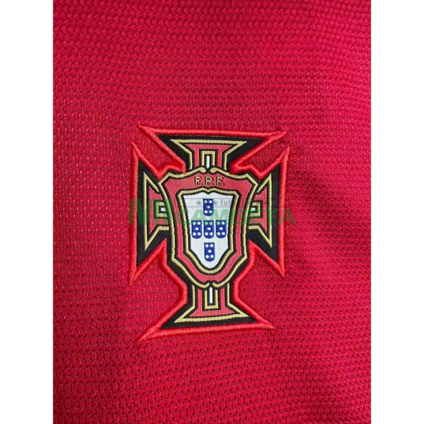 Camiseta Portugal Primera Equipación Retro 2012 Rojo