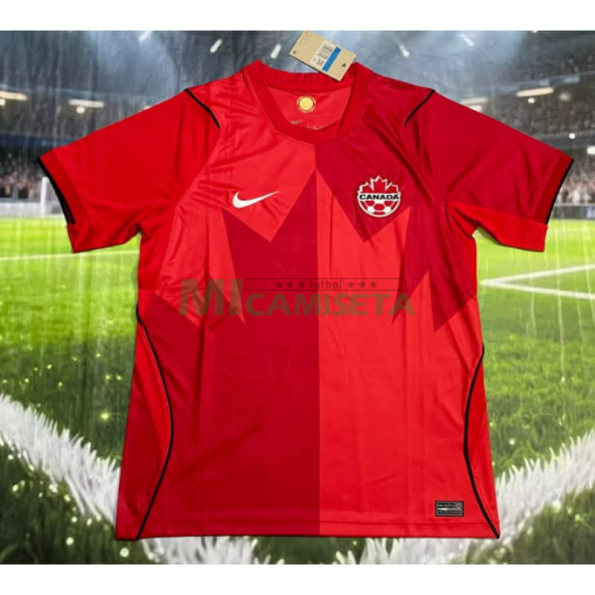 Camiseta Canada Primera Equipación Mundial 2026 Rojo