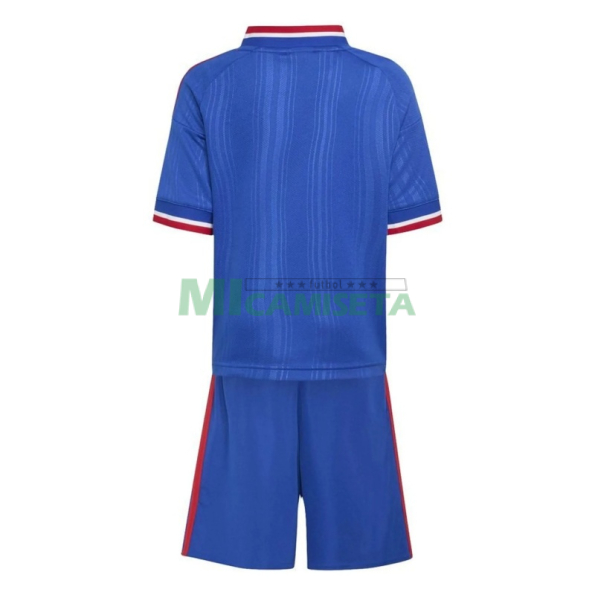 Camiseta Manchester United Segunda Equipación 2026/2027 Azul Niño Kit