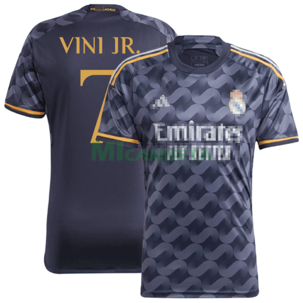 Camiseta Vini Jr. 7 Real Madrid Segunda Equipación 2023/2024