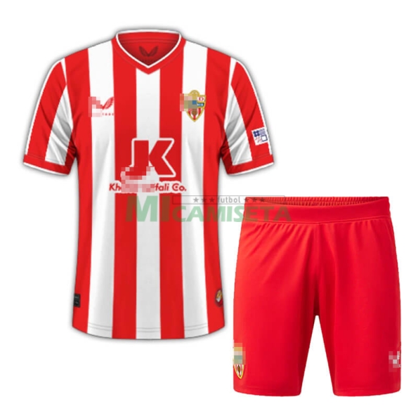 Camiseta UD Almería Primera Equipación 2023/2024 Niño Kit