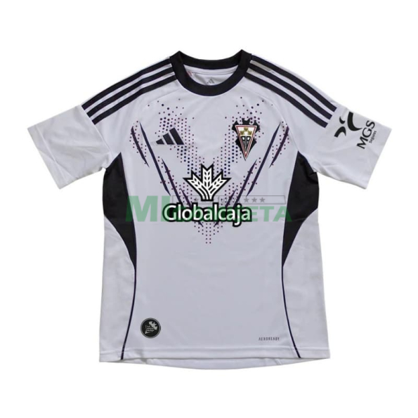 Camiseta Albacete 2025/2026 Primera Equipación Blanco con Parche La Liga
