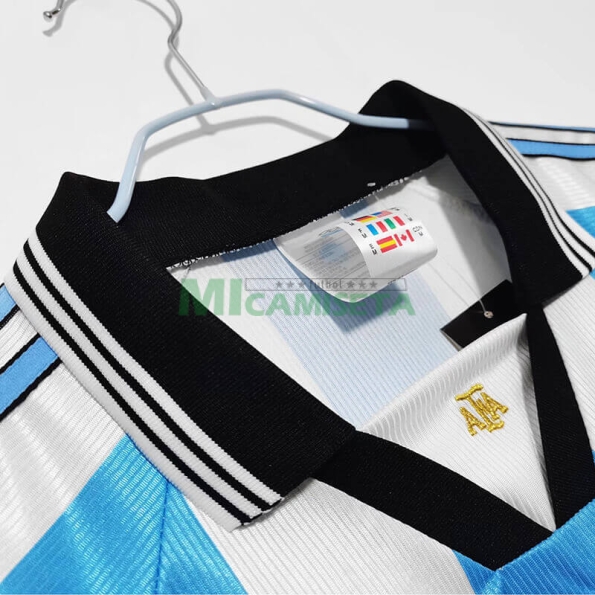 Camiseta Argentina Primera Equipación Retro 1998