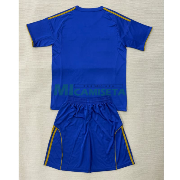 Camiseta Leicester City Primera Equipación 2025/2026 Azul/Blanco Niño Kit