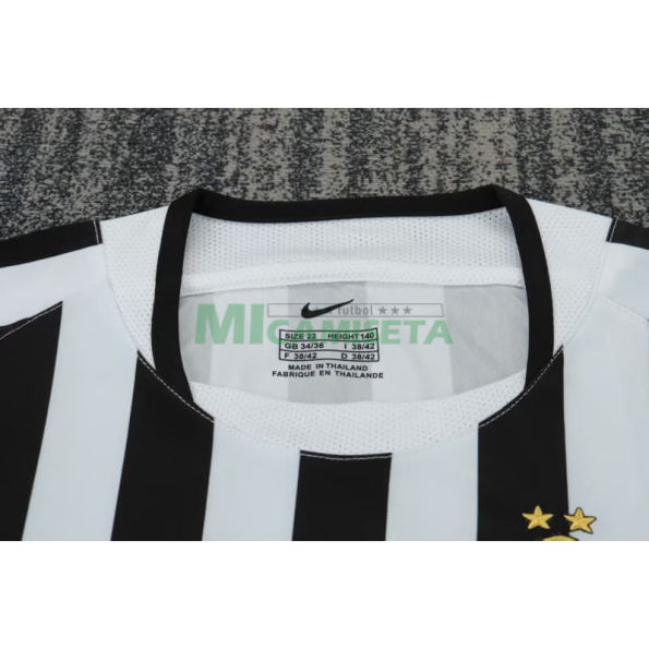 Camiseta Juventus Primera Equipación Retro 2003/2004 Blanco/Negro Niño Kit