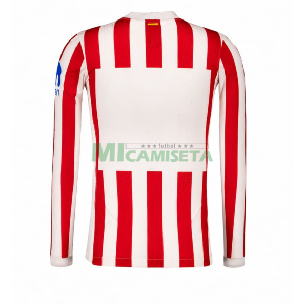 Camiseta Atlético de Madrid Primera Equipación 2025/2026 ML Rojo/Blanco