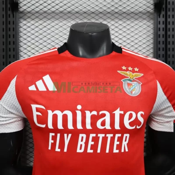 Camiseta Benfica Primera Equipación 2025/2026 Rojo (EDICIÓN JUGADOR)