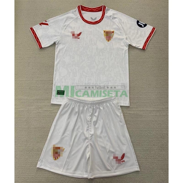 Camiseta Sevilla FC Primera Equipación 2024/2025 Niño Kit