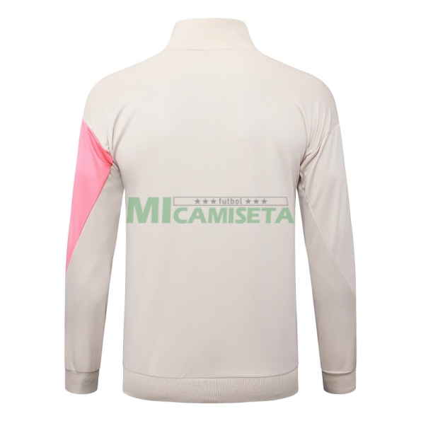 Chaqueta Barcelona 2025/2026 Blanco Roto/Rosa