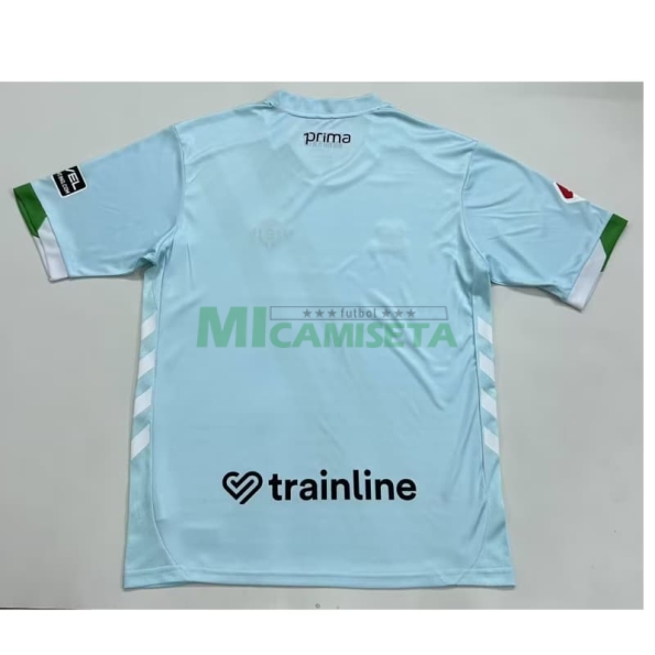 Camiseta Real Betis Segunda Equipación 2025/2026 Azul Claro con Parche La Liga