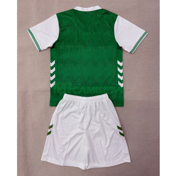 Camiseta Saint-Étienne Primera Equipación 2025/2026 Verde Niño Kit