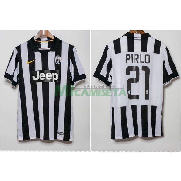 Camiseta PIRLO 21 Juventus Primera Equipación Retro 2014/15